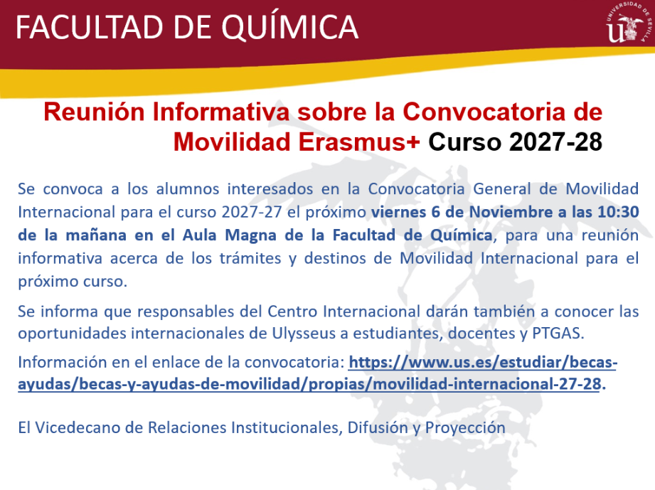 REUNIÓN INFORMATIVA ERASMUS 