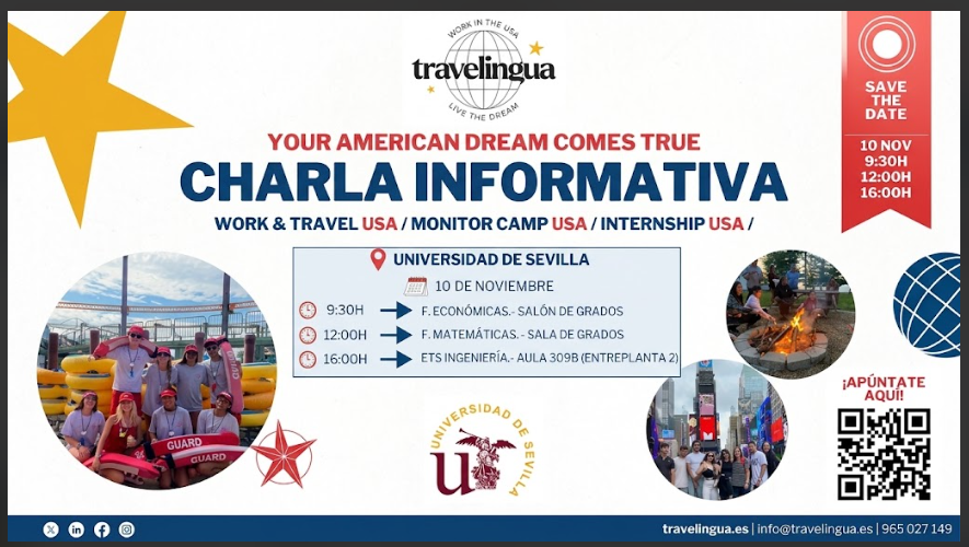 Charlas informativas Travelingua para programas de trabajo Estados Unidos