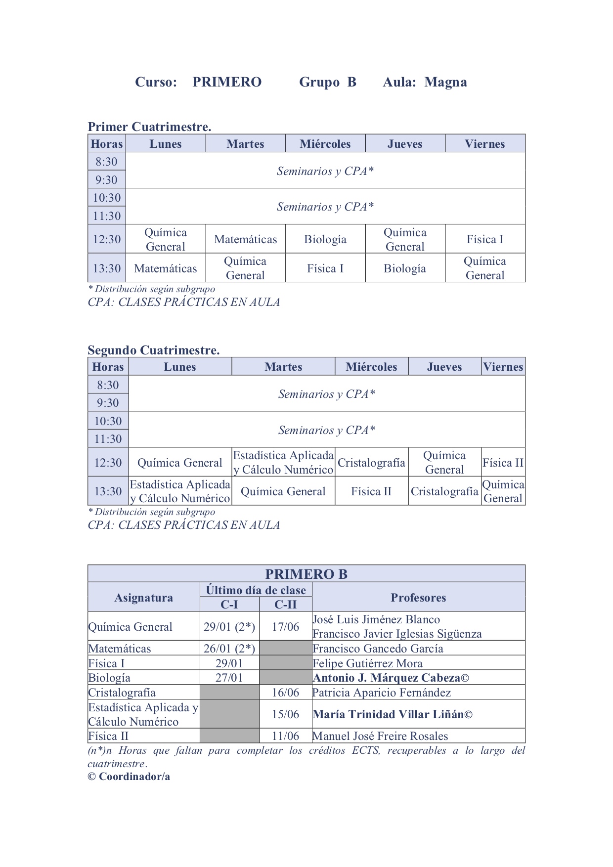 Primero B 2020-21