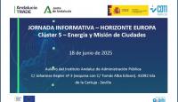 Jornada informativa Horizonte Europa en Sevilla - Clúster 5 – Energía y Misión de Ciudades