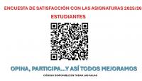 ENCUESTA DE SATISFACCIÓN CON LAS ASIGNATURAS 2025/26