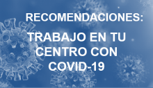 TRABAJO EN TU CENTRO CON COVID-19