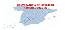 CONVOCATORIA DE MOVILIDAD NACIONAL 2026-27