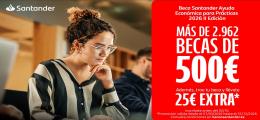 CREATIVIDADES BECAS SANTANDER PARA PRÁCTICAS 2026 II EDICIÓN