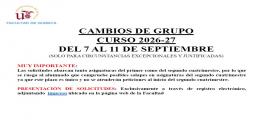 SOLICITUD CAMBIO DE GRUPO
